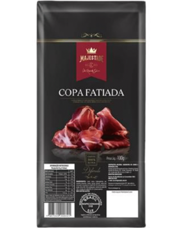 Copa fatiada 100g - Majestade