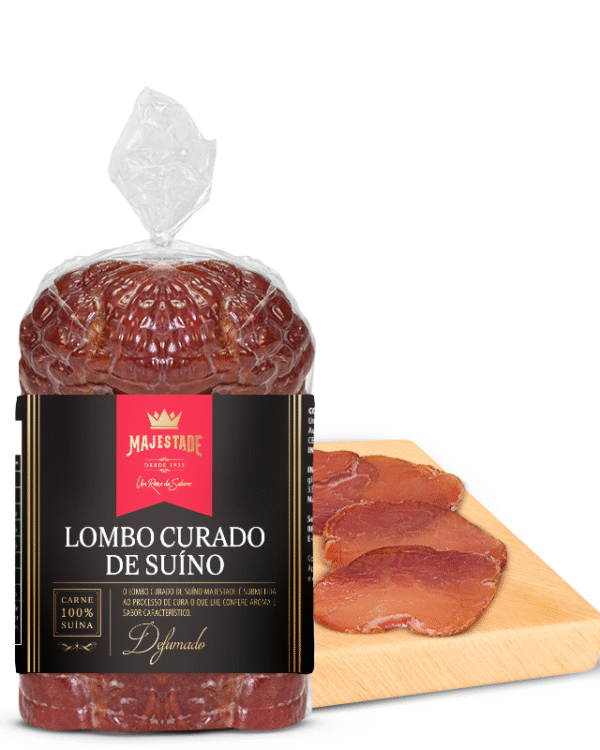 Lombo Curado fatiado - Majestade