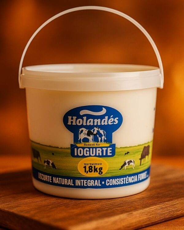 Iogurte Natural 1,8kg - Laticínios Holandês