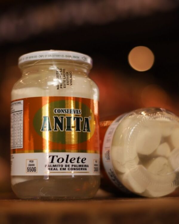 Tolete Palmito de Palmeira Real em Conserva Anita 550G - Imagem 5