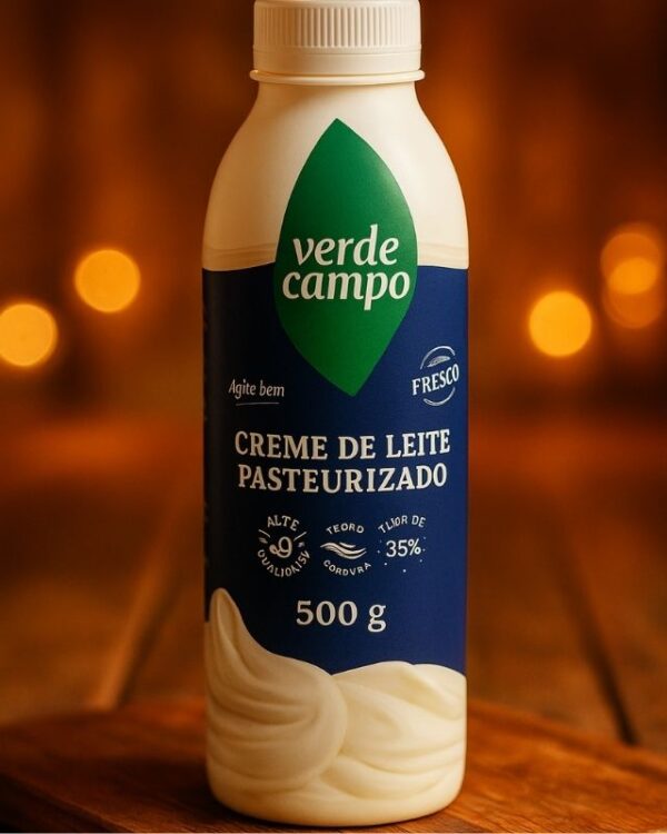 Creme de Leite Tradicional 500g - Verde Campo