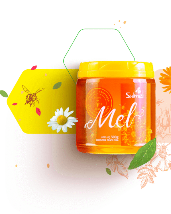 Mel em Favo 250g - Mel Sulmel