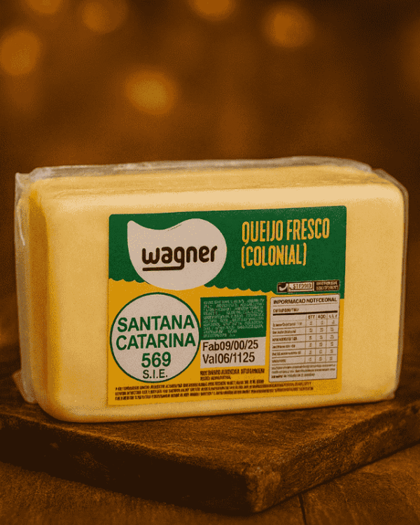 Queijo Fresco Colonial - Wagner Laticínios