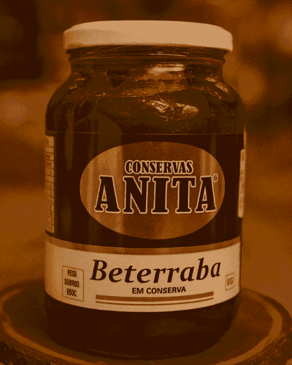 Beterraba em Conserva 550g - Conservas Anita