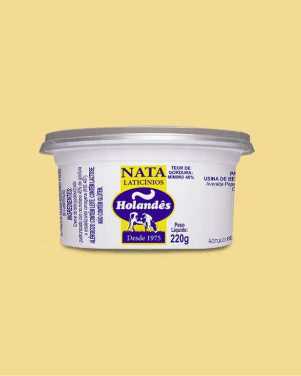 Nata 220g - Laticínios Holandês