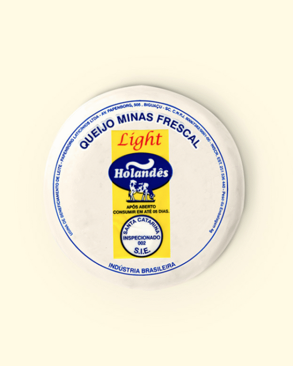 Queijo Minas Frescal Light - Laticínios Holandês