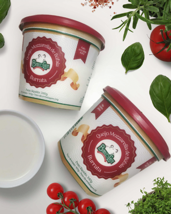 Burrata de Búfala 160g - Bianco Latte