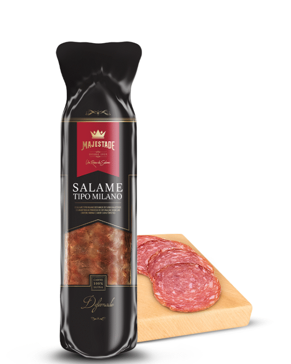 Salame tipo Milano fatiado - Majestade