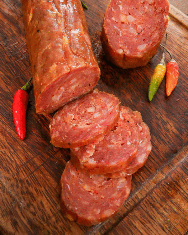 Salame de Lombo Apimentado fatiado - Frigorífico Knabben