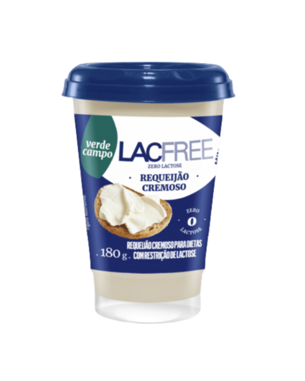 Requeijão Cremoso LacFree 180g - Verde Campo