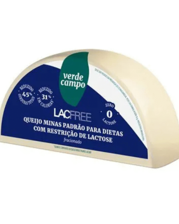 Queijo Minas Padrão LacFree- Verde Campo