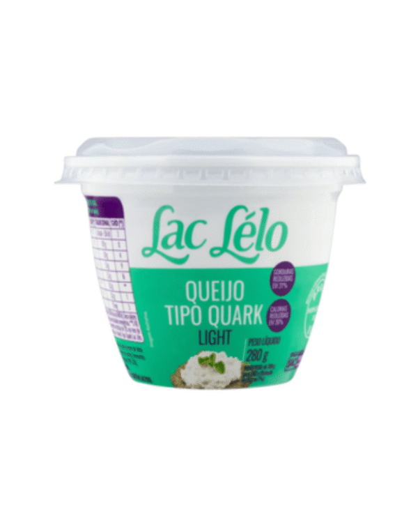 Queijo tipo Quark Light 280g - Lac Lélo