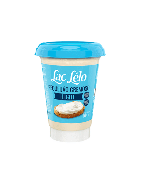 Requeijão Cremoso Light 180g - Lac Lélo