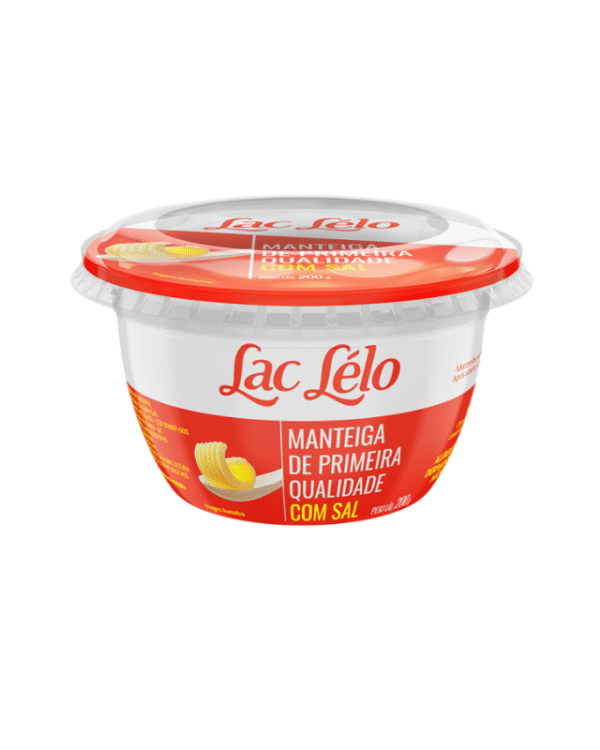 Manteiga com sal 200g - Lac Lélo