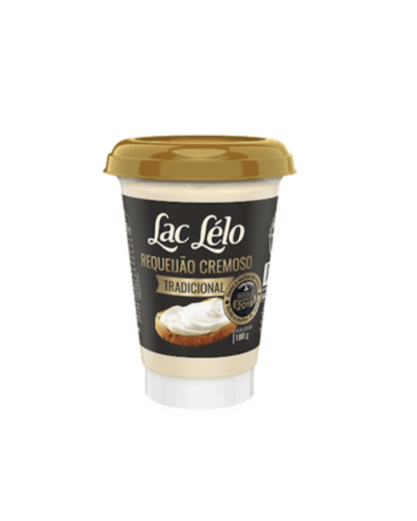 Requeijão Cremoso Tradicional 180g - Lac Lélo