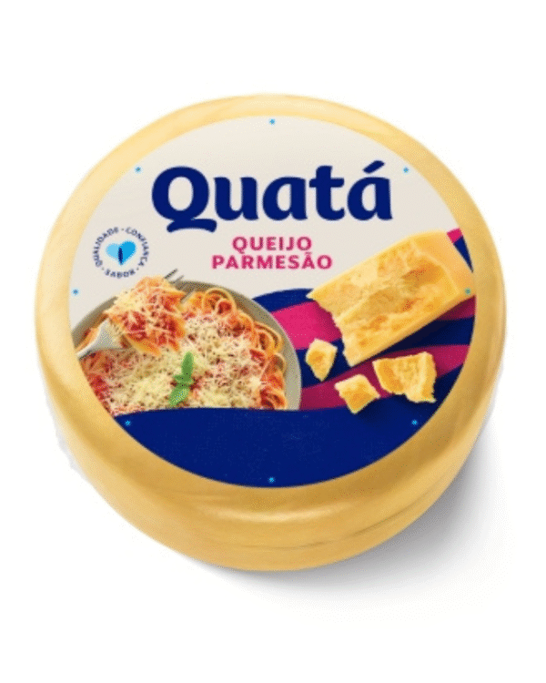 Queijo Parmesão- Quatá Alimentos