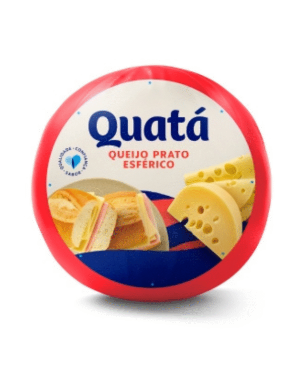 Queijo Prato Esférico - Quatá Alimentos