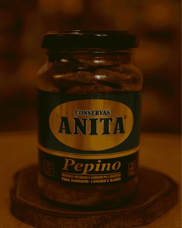 Pepino Burger em Conserva 550g - Conservas Anita