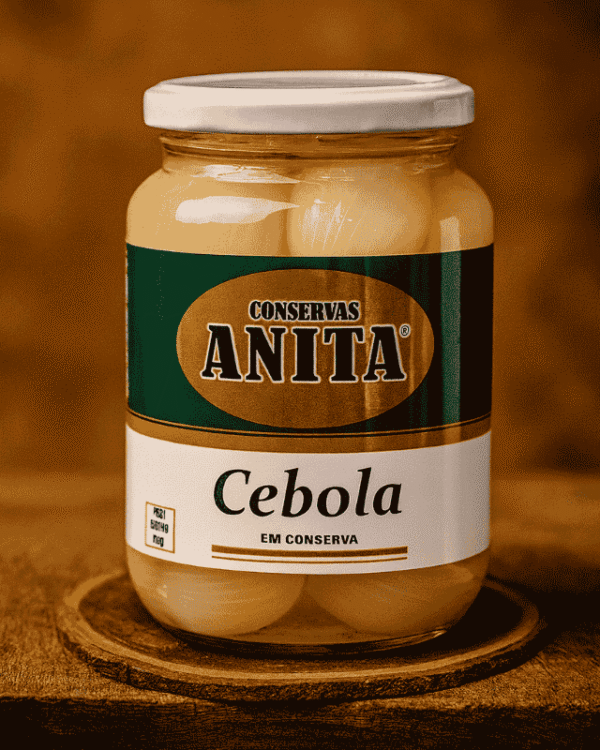 Cebola em Conserva 550g - Conservas Anita