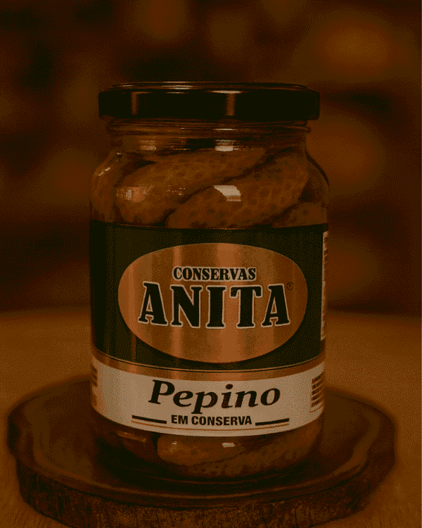 Pepino em Conserva 550g - Conservas Anita